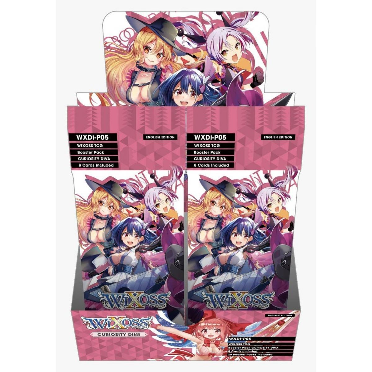 Item WIXOSS - Display - Boite de 20 Boosters - P05 Curiosity Diva - EN