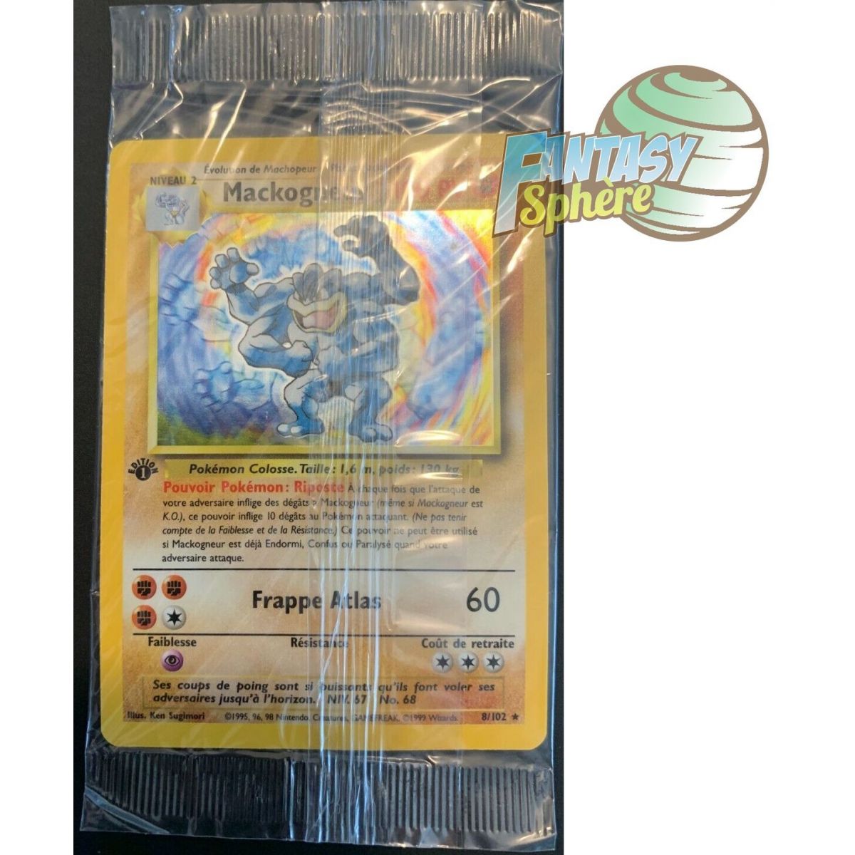 Mackogneur 8/102 scellé neuf / pokemon FR set de base