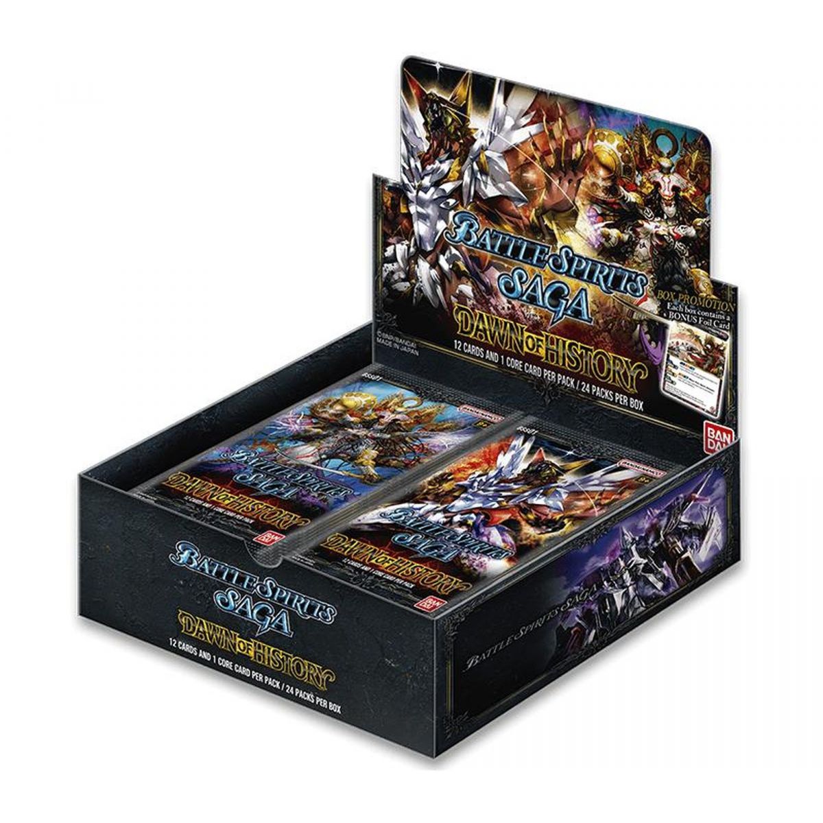 Battle Spirits Saga - Boite de 24 Boosters - BSS01 Dawn of History - EN