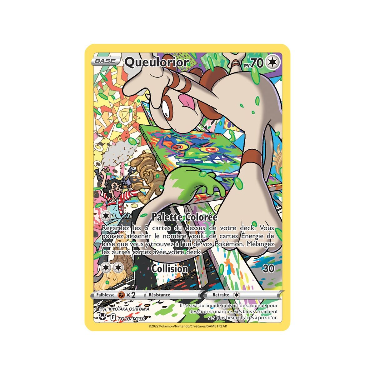 Queulorior - Full Art Ultra Rare TG10/TG30 - Epee et Bouclier 12 Tempete Argentée