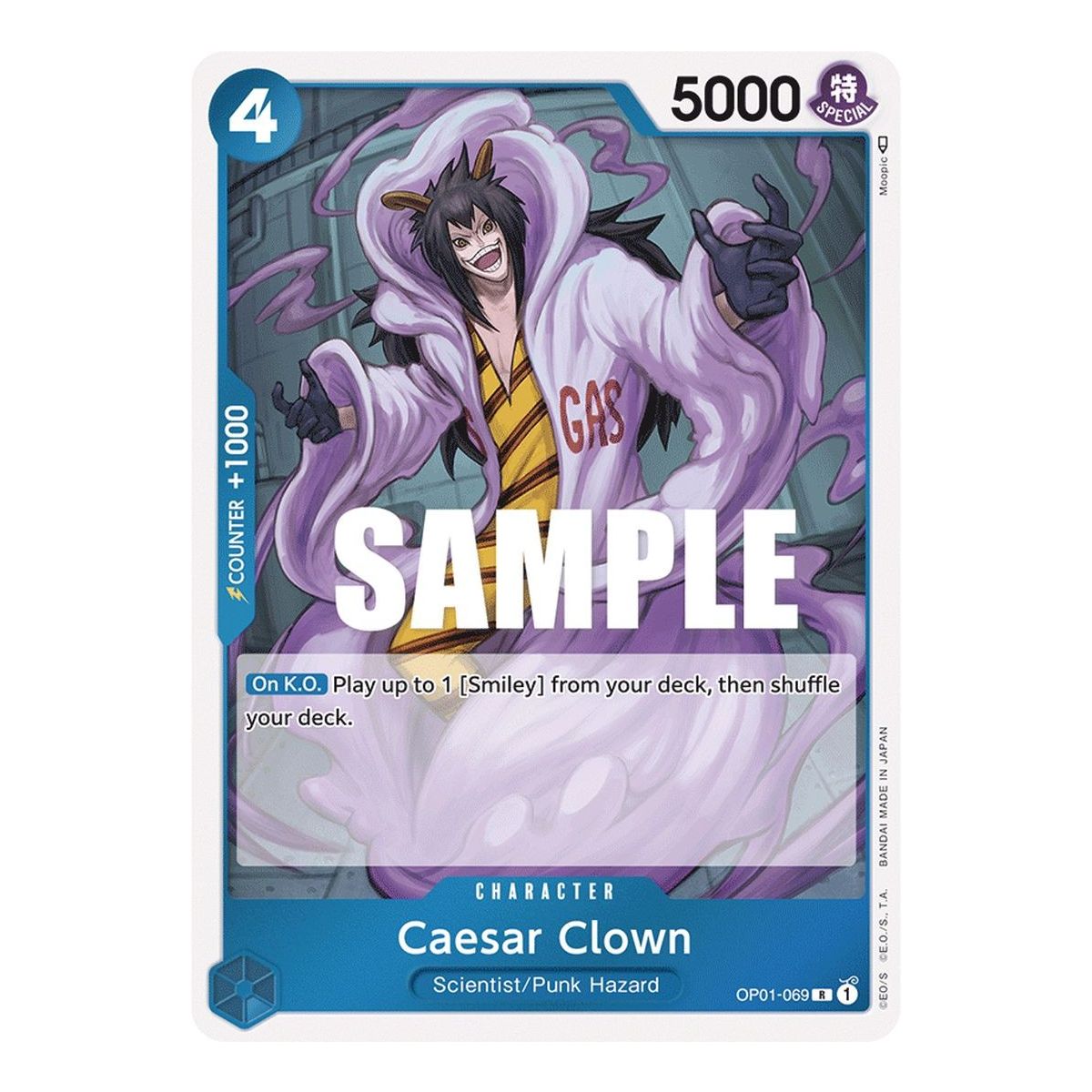 Caesar Clown - R  OP01-069 - OP01 Romance Dawn