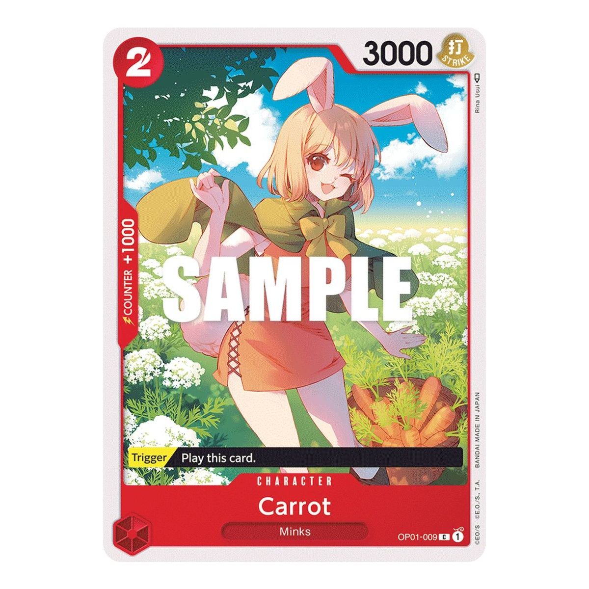 Item Carrot - C  OP01-009 - OP01 Romance Dawn