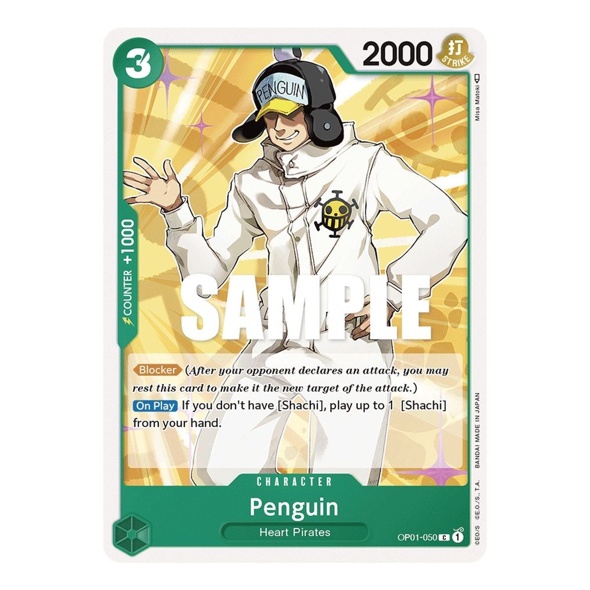 Item Penguin - C  OP01-050 - OP01 Romance Dawn