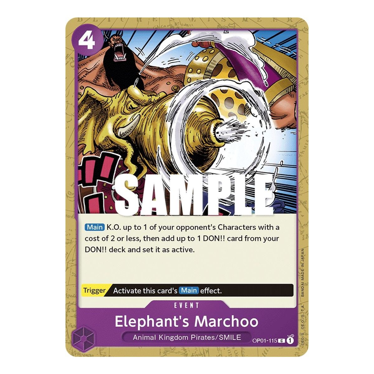 Item Elephant's Marchoo - C  OP01-115 - OP01 Romance Dawn