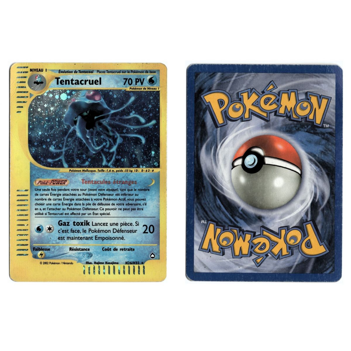 Item Tentacruel H26/H32 Aquapolis Holo  Français Voir Scan