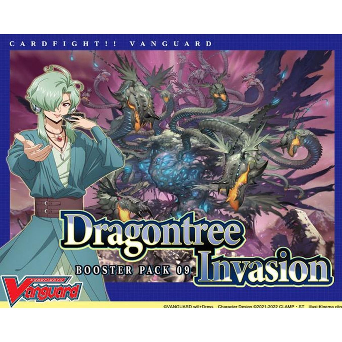 Vanguard will+Dress - Display - Boite de 16 Boosters - D-BT09 Dragontree Invasion - EN