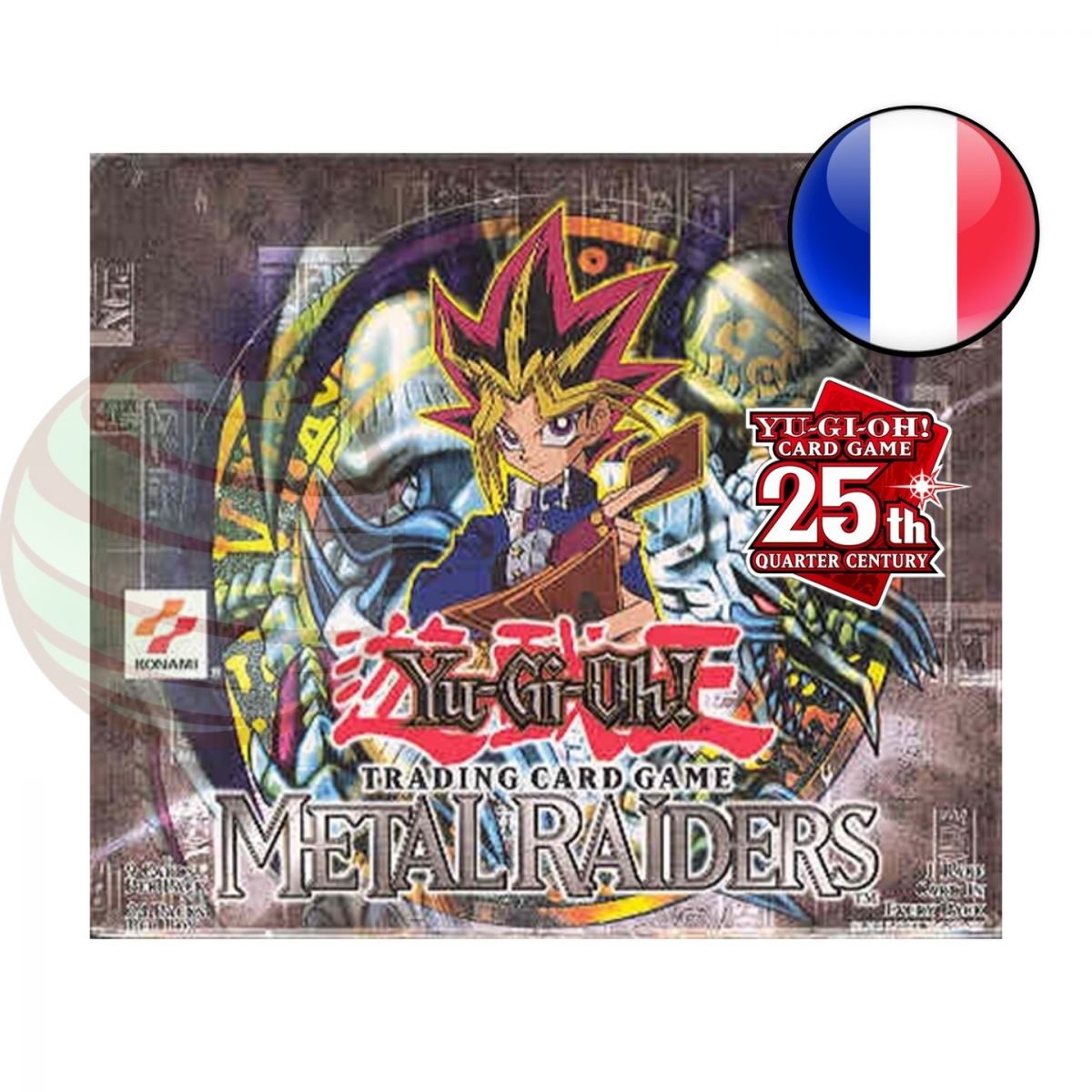 Yu-Gi-Oh! - Display - Boite de 24 Boosters - Metal Raiders - Edition 25 Ans Anniversaire - FR