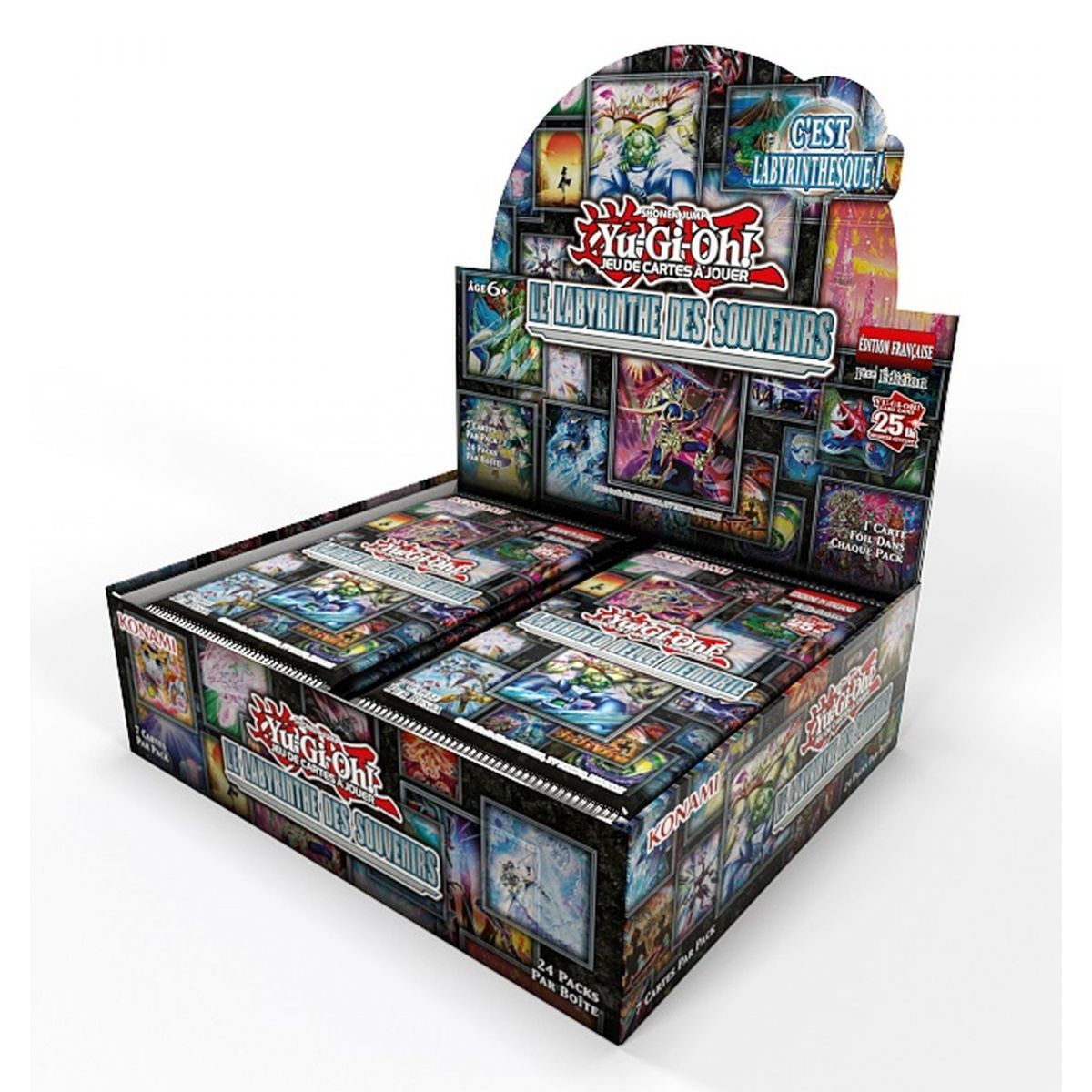 Yu-Gi-Oh! - Display - Boite de 24 Boosters - Le Labyrinthe des Souvenirs - FR