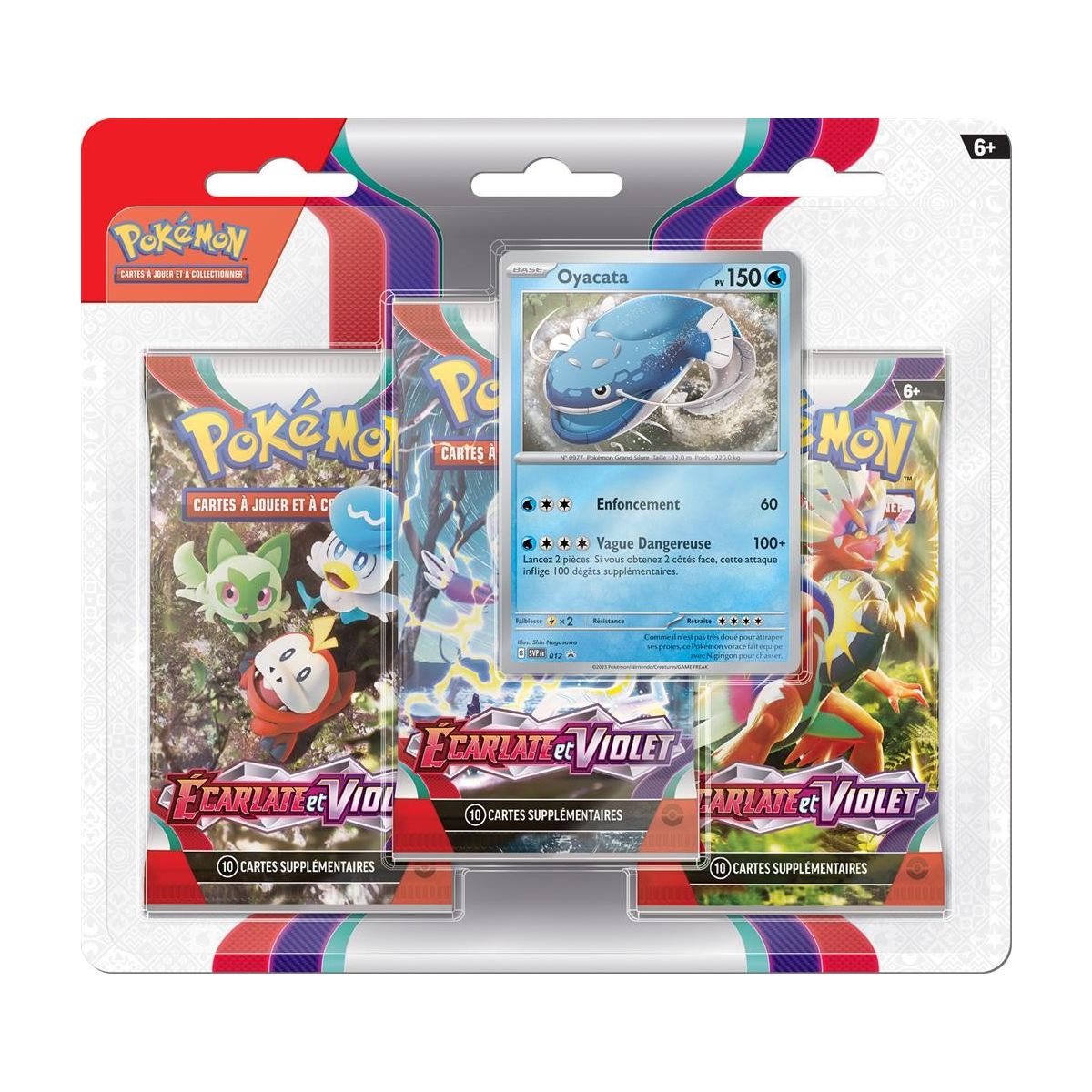 Pokémon - Tri-Pack Oyacata - Ecarlate et Violet [EV01] - FR