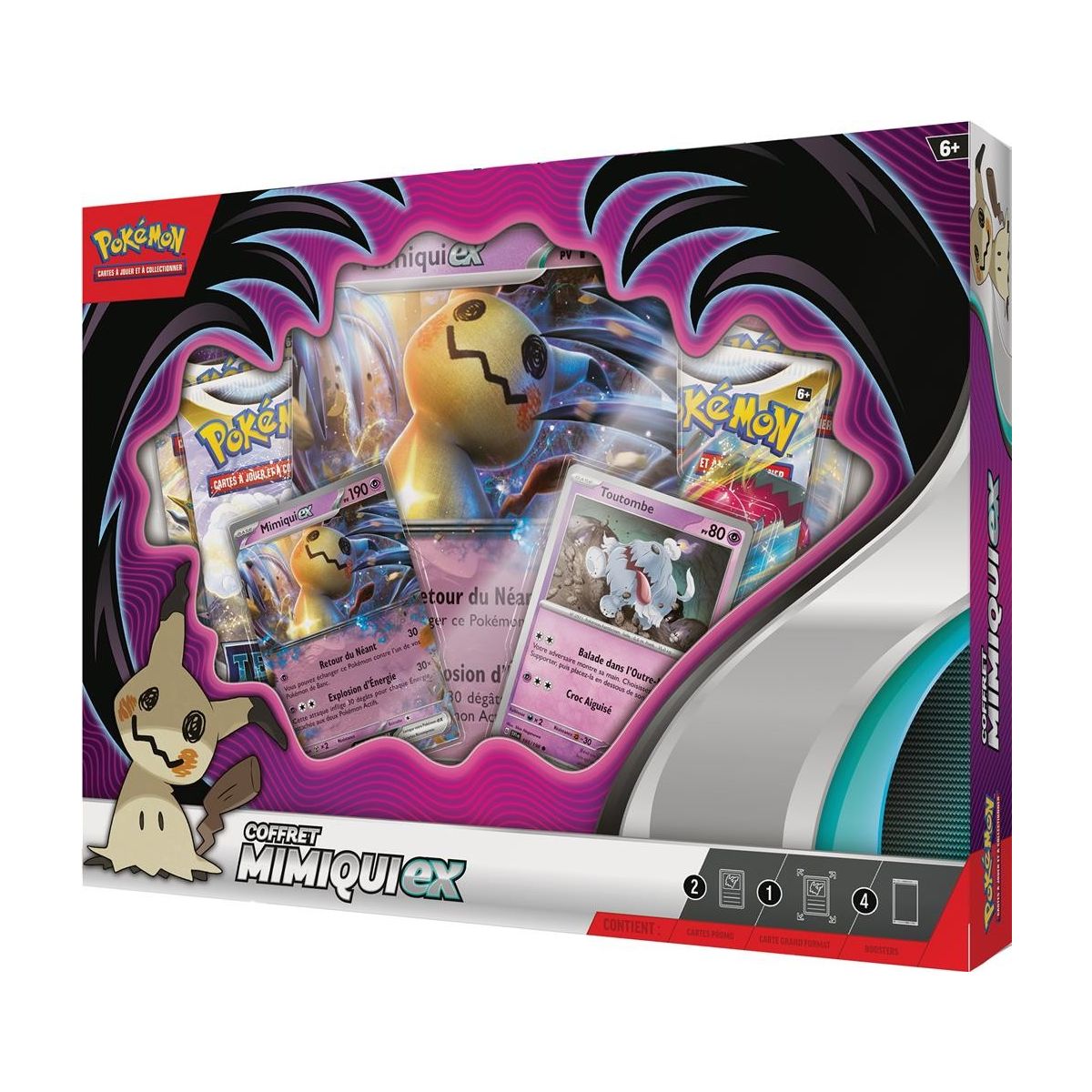 FR] Pokémon Coffret EX 4 Boosters Mimiqui EX