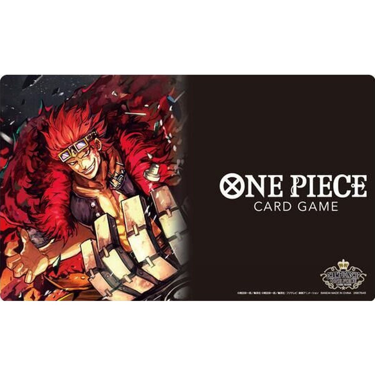 Item One Piece - Playmat - Eustass Kid - Championship 2022 - Sealed