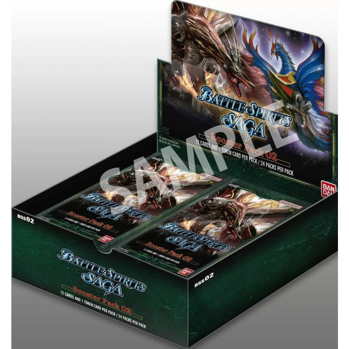 Item Battle Spirits Saga - Boite de 24 Boosters - BSS02 Booster Set 02 - EN