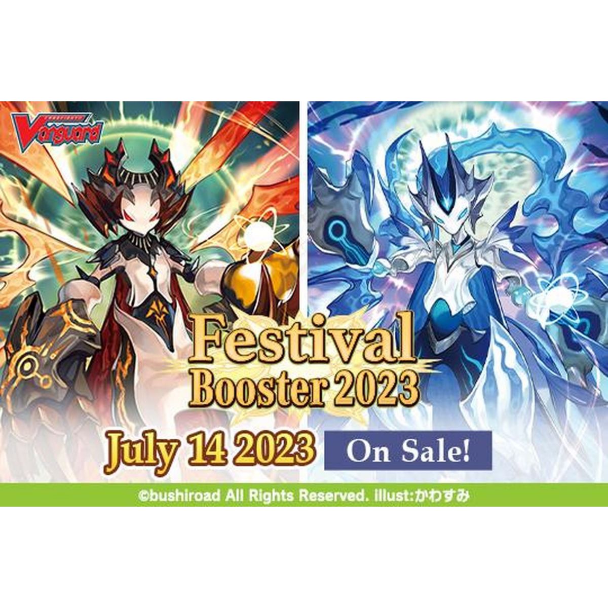 Vanguard will+Dress - Display - Boîte de 10 Boosters - D-SS05 Festival Booster 2023 - EN