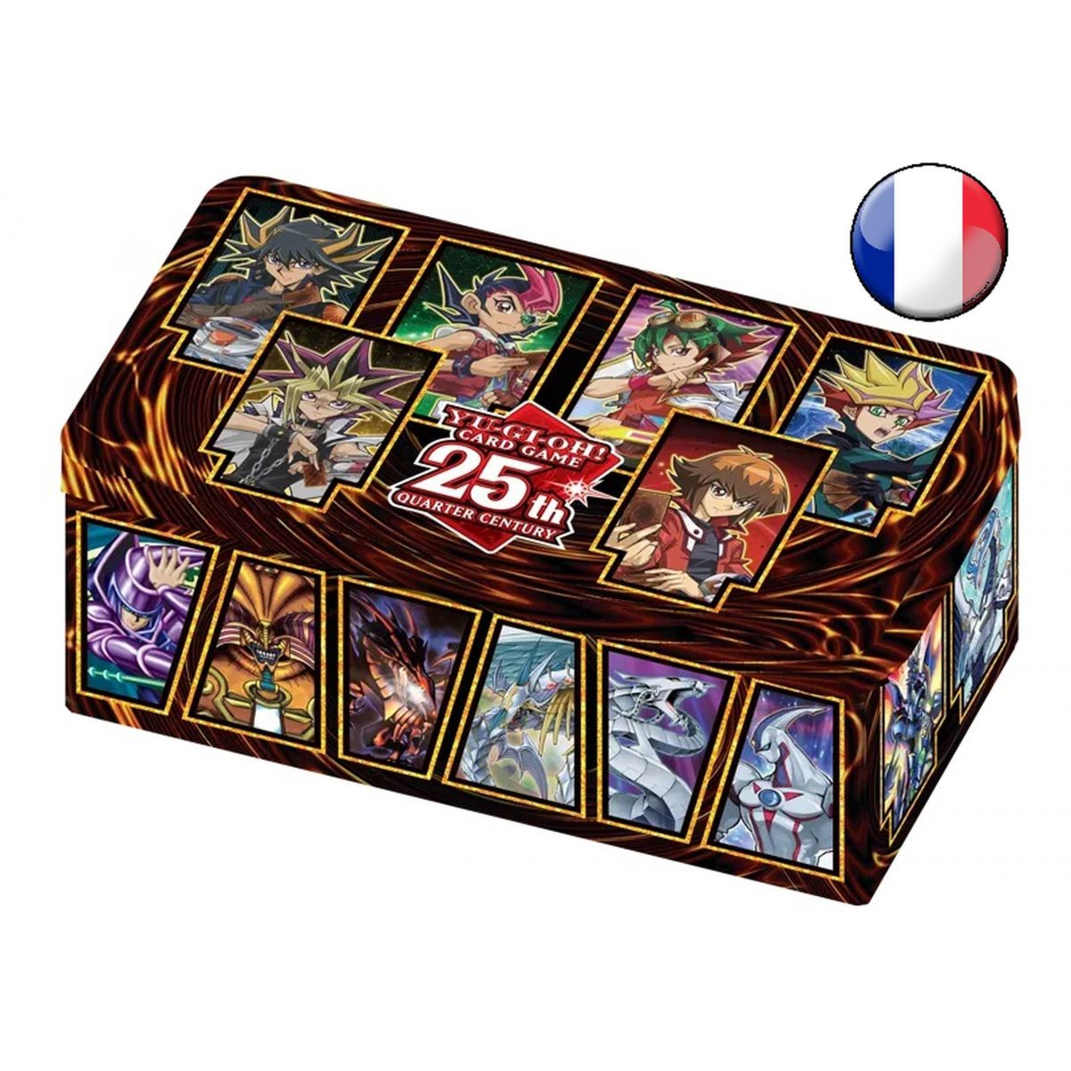 Item Yu-Gi-Oh! - Tin Box 25ème Anniversaire - Les Héros du Duel - Dueling Heroes - FR