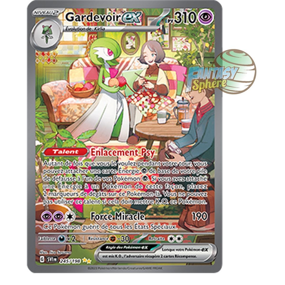 Gardevoir EX - Special Illustration Rare 245/198 - Ecarlate et Violet