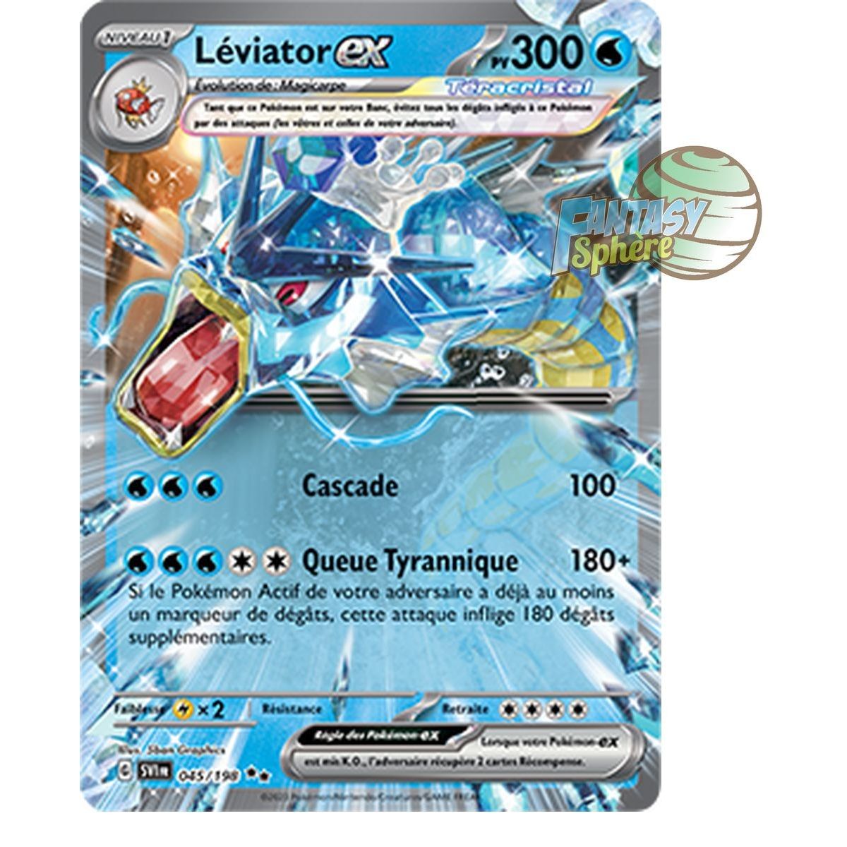 Léviator EX - Double Rare 45/198 - Ecarlate et Violet