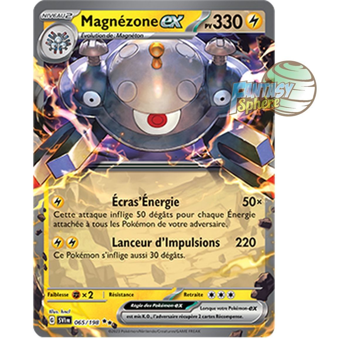 Magnézone EX - Double Rare 65/198 - Ecarlate et Violet