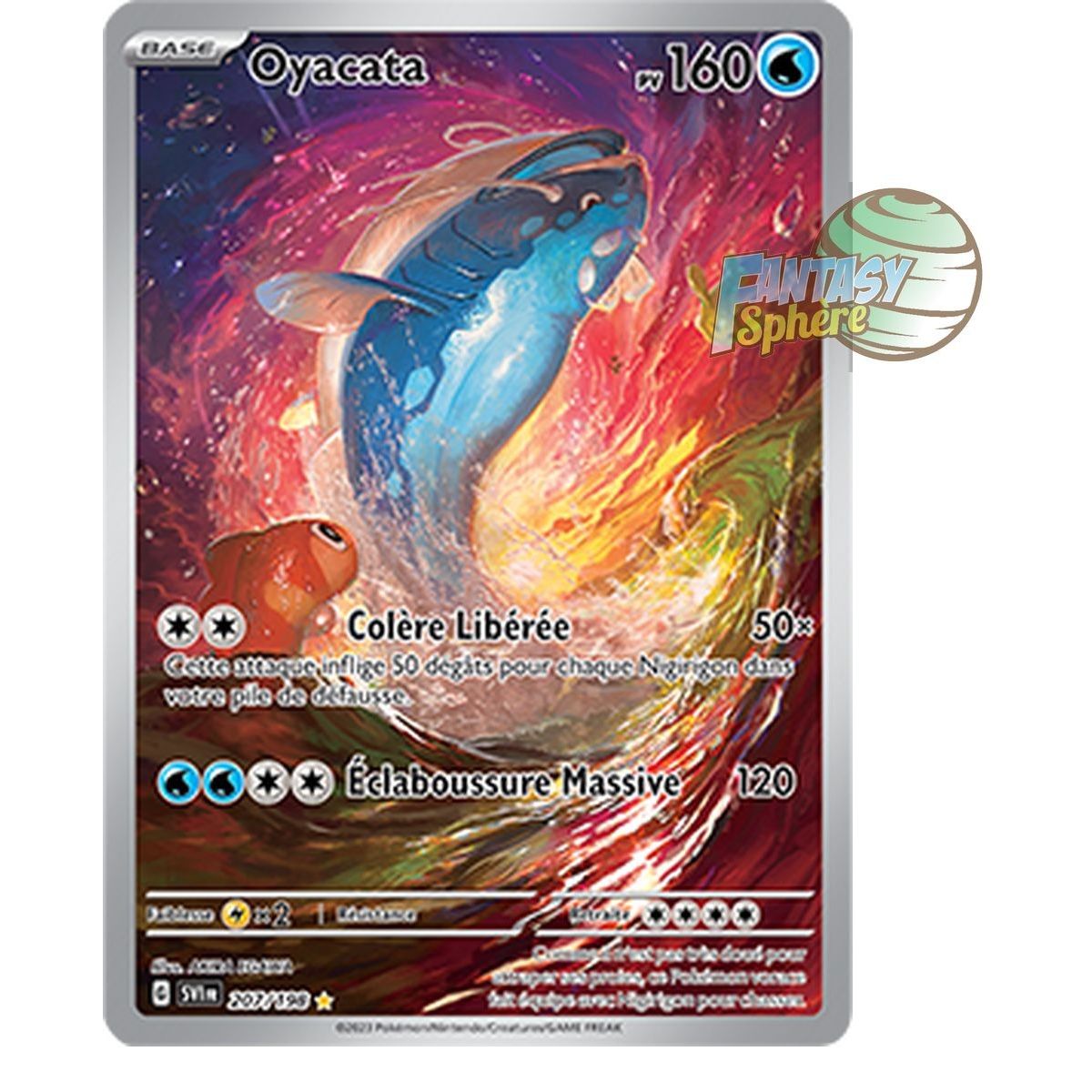 Oyacata - Illustration Rare 207/198 - Ecarlate et Violet