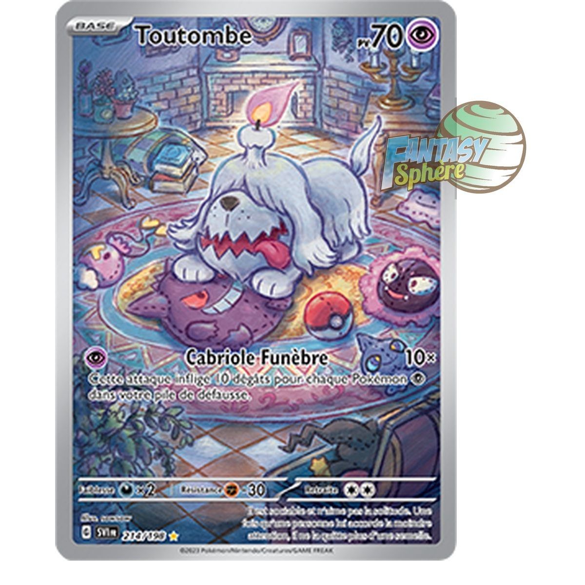 Toutombe - Illustration Rare 214/198 - Ecarlate et Violet