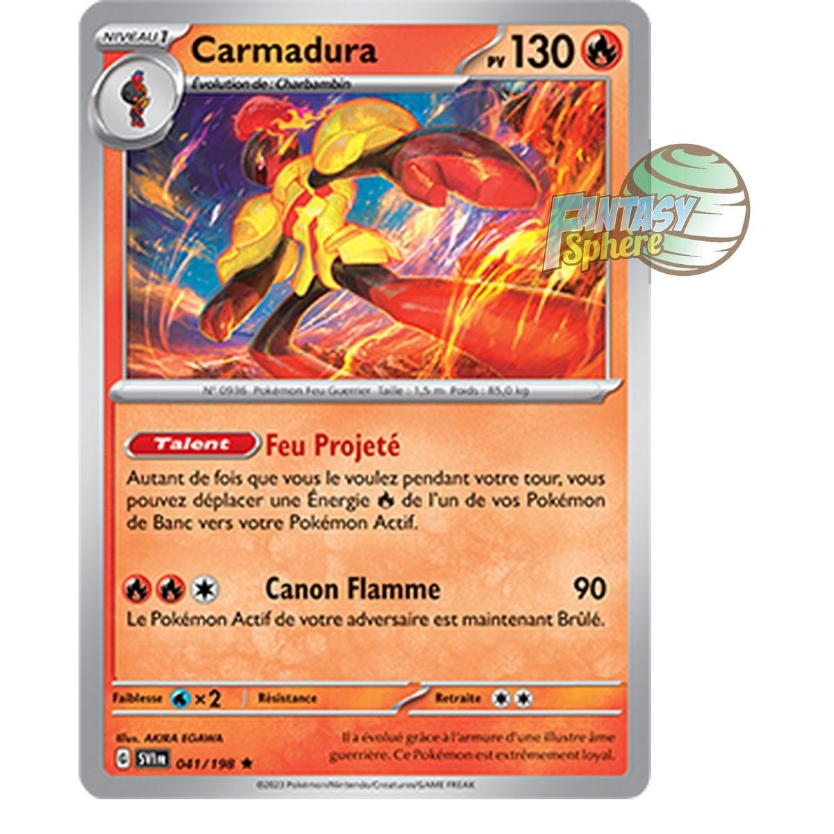 Carmadura - Holo Rare 41/198 - Ecarlate et Violet