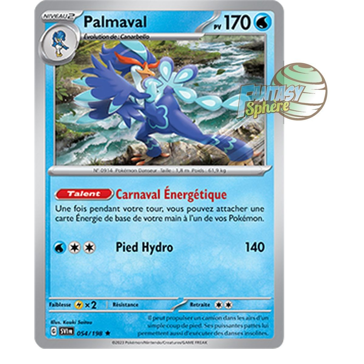 Palmaval - Holo Rare 54/198 - Ecarlate et Violet