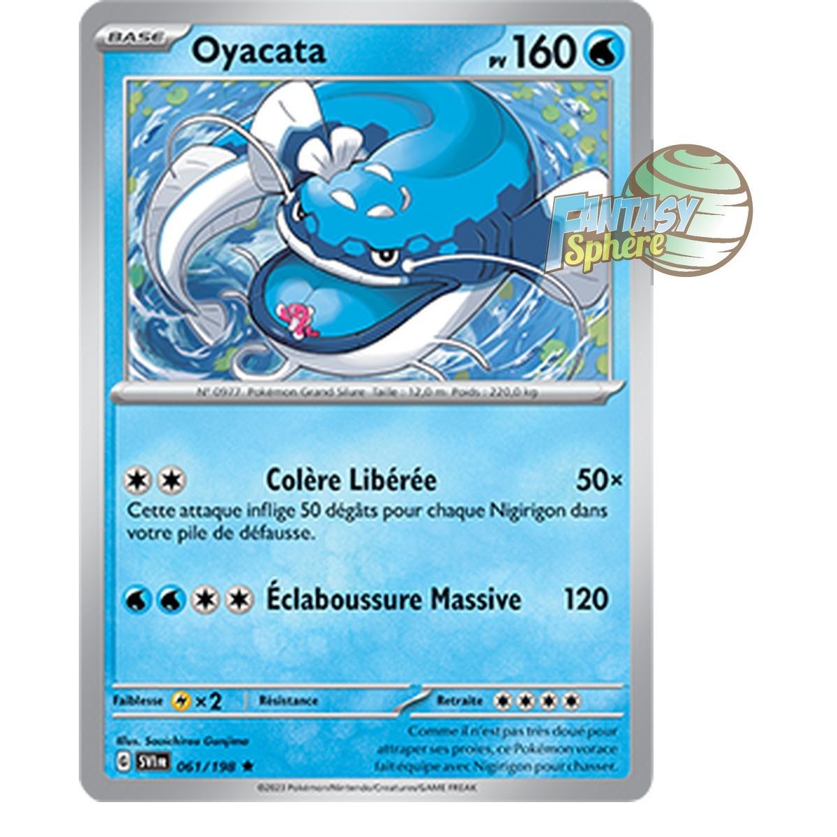 Oyacata - Holo Rare 61/198 - Ecarlate et Violet