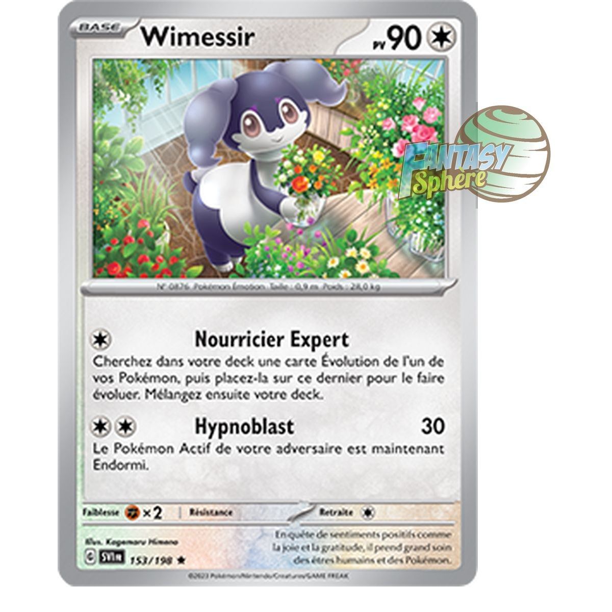 Wimessir - Holo Rare 153/198 - Ecarlate et Violet