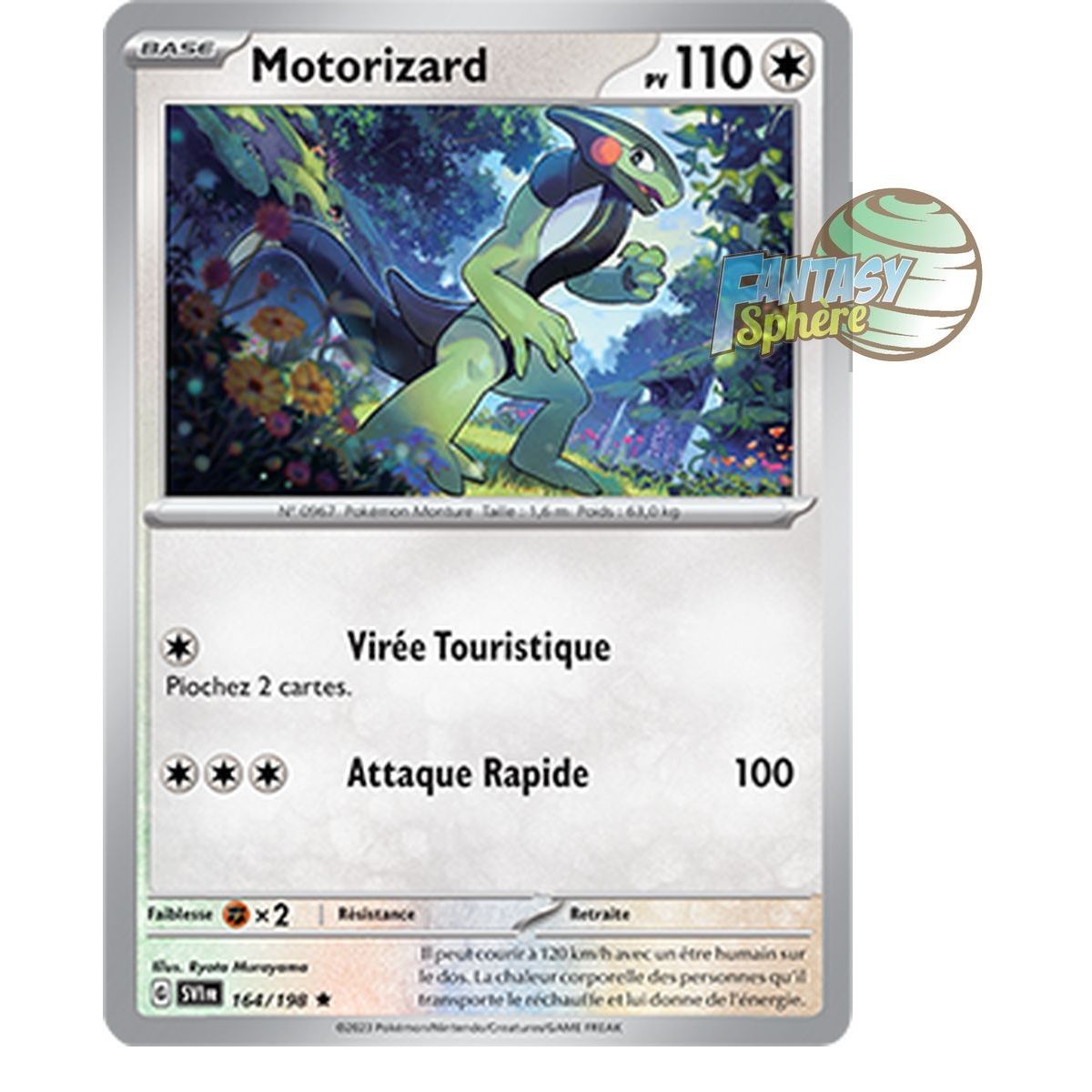 Motorizard - Holo Rare 164/198 - Ecarlate et Violet