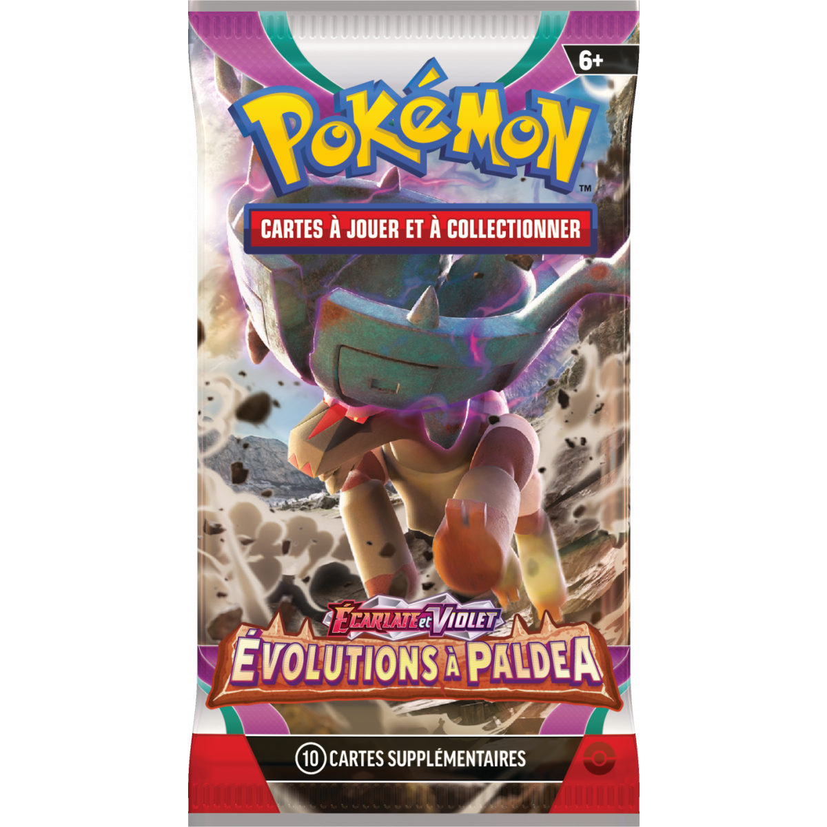 Pokémon - Boite de 36 Boosters en Français - écarlate et Violet évolutions  à paldea