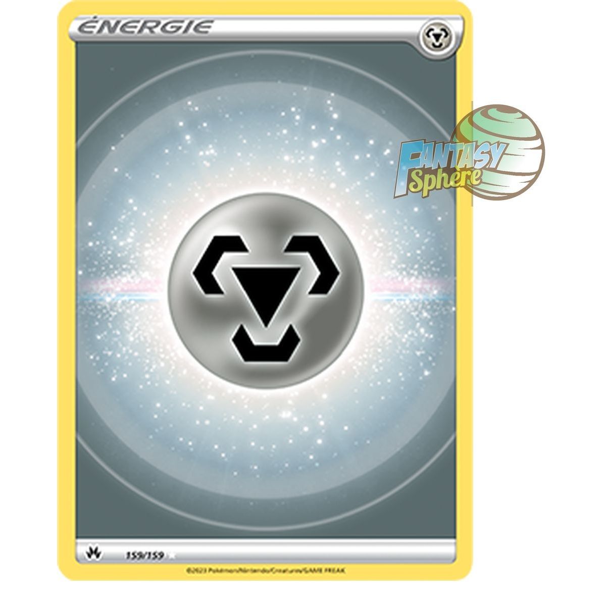 Énergie Metal de base - Full Art Ultra Rare 159/159 - Epee et Bouclier 12.5 Zenith Supreme