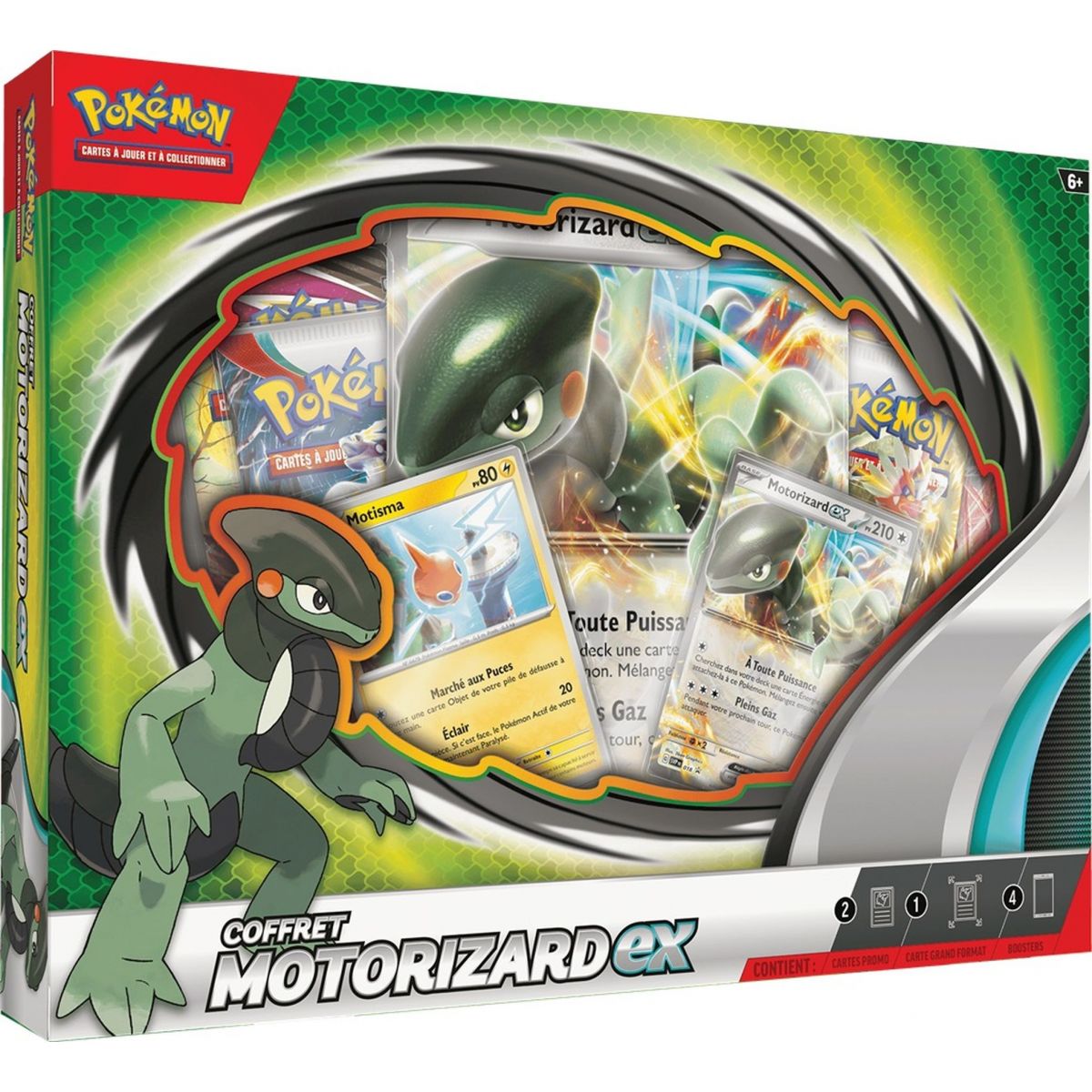 Item Pokémon - Coffret Motorizard EX - Mai 2023 - FR