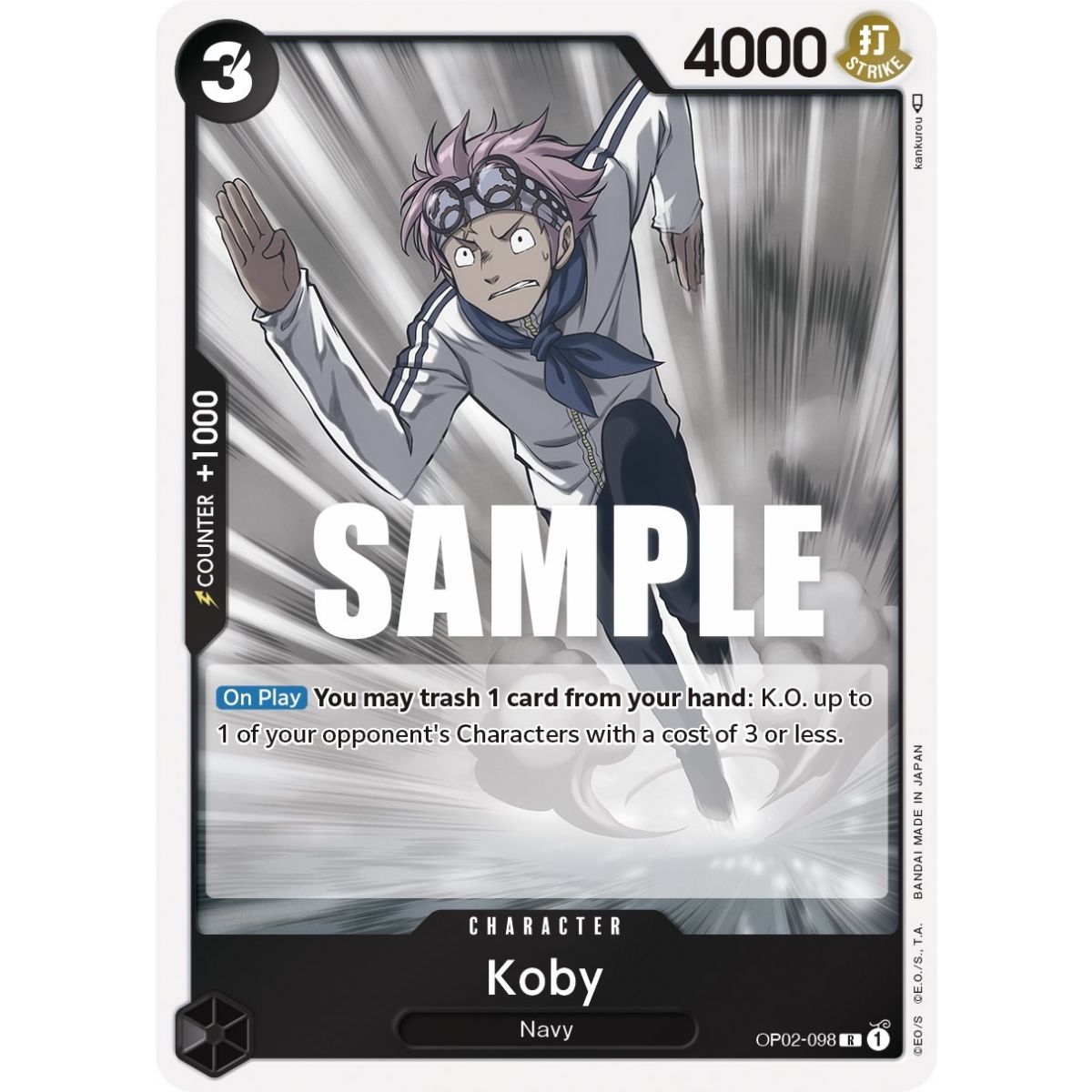 Item Koby - R  OP02-098 - OP02 Paramount War