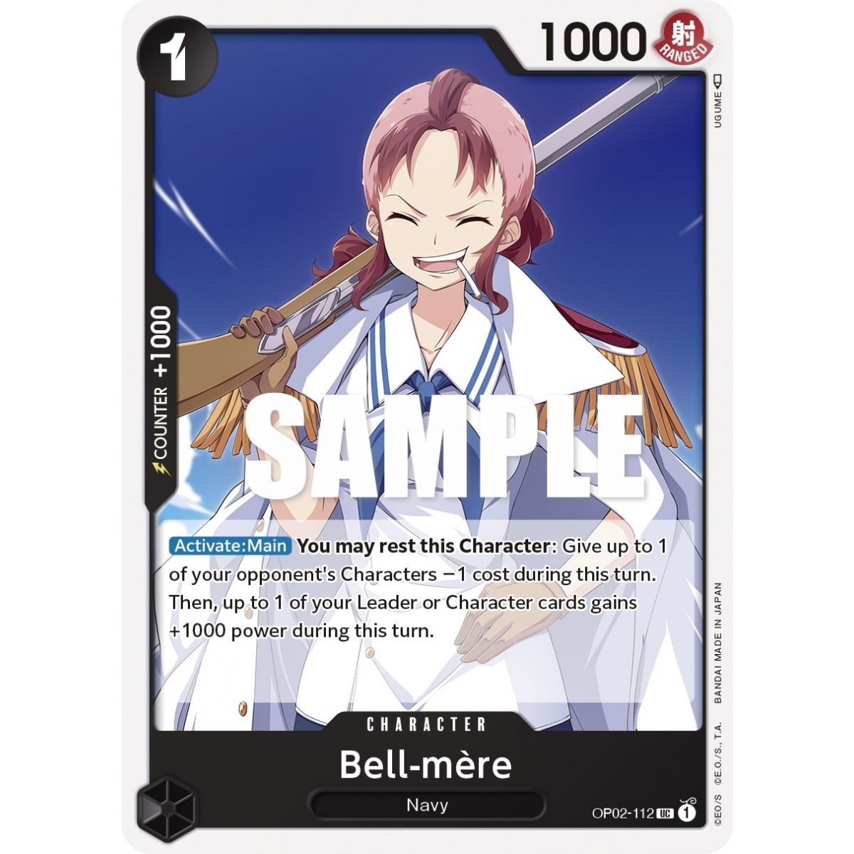 Item Bell-mere - UC  OP02-112 - OP02 Paramount War