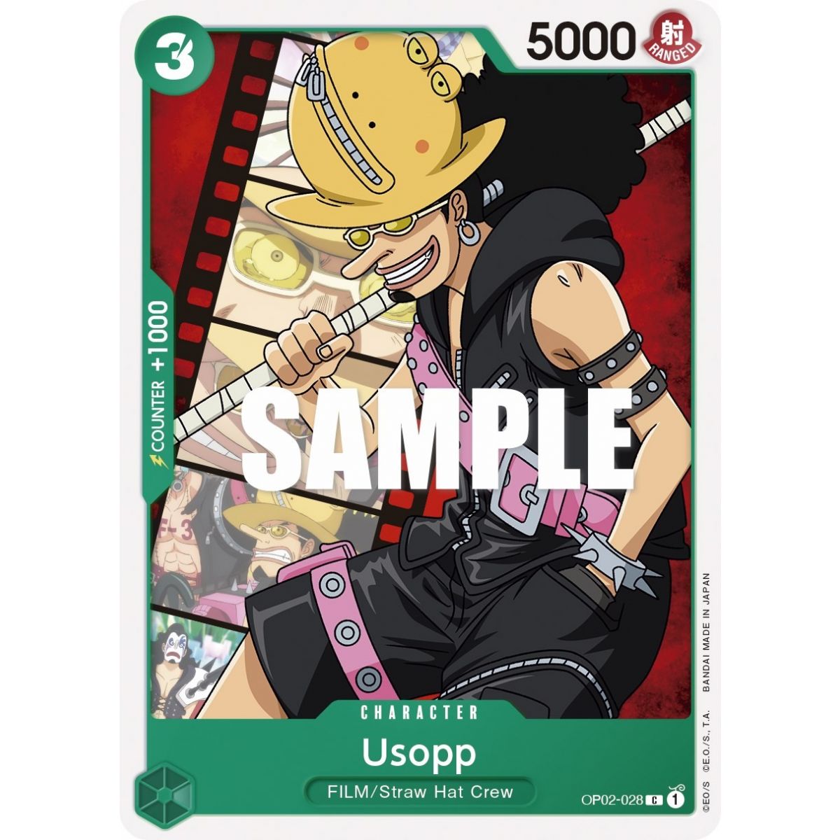 Usopp - C  OP02-028 - OP02 Paramount War