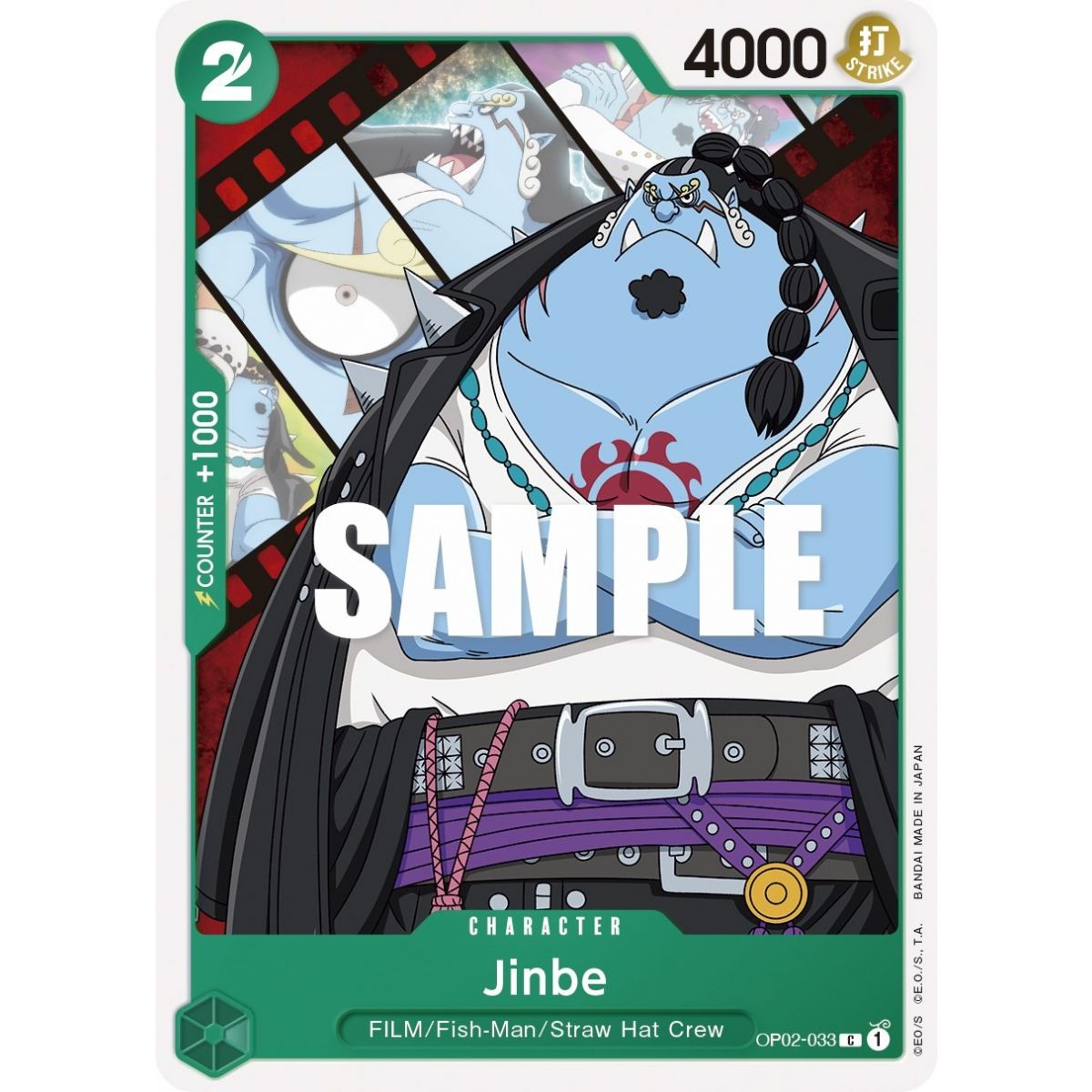 Item Jinbe - C  OP02-033 - OP02 Paramount War