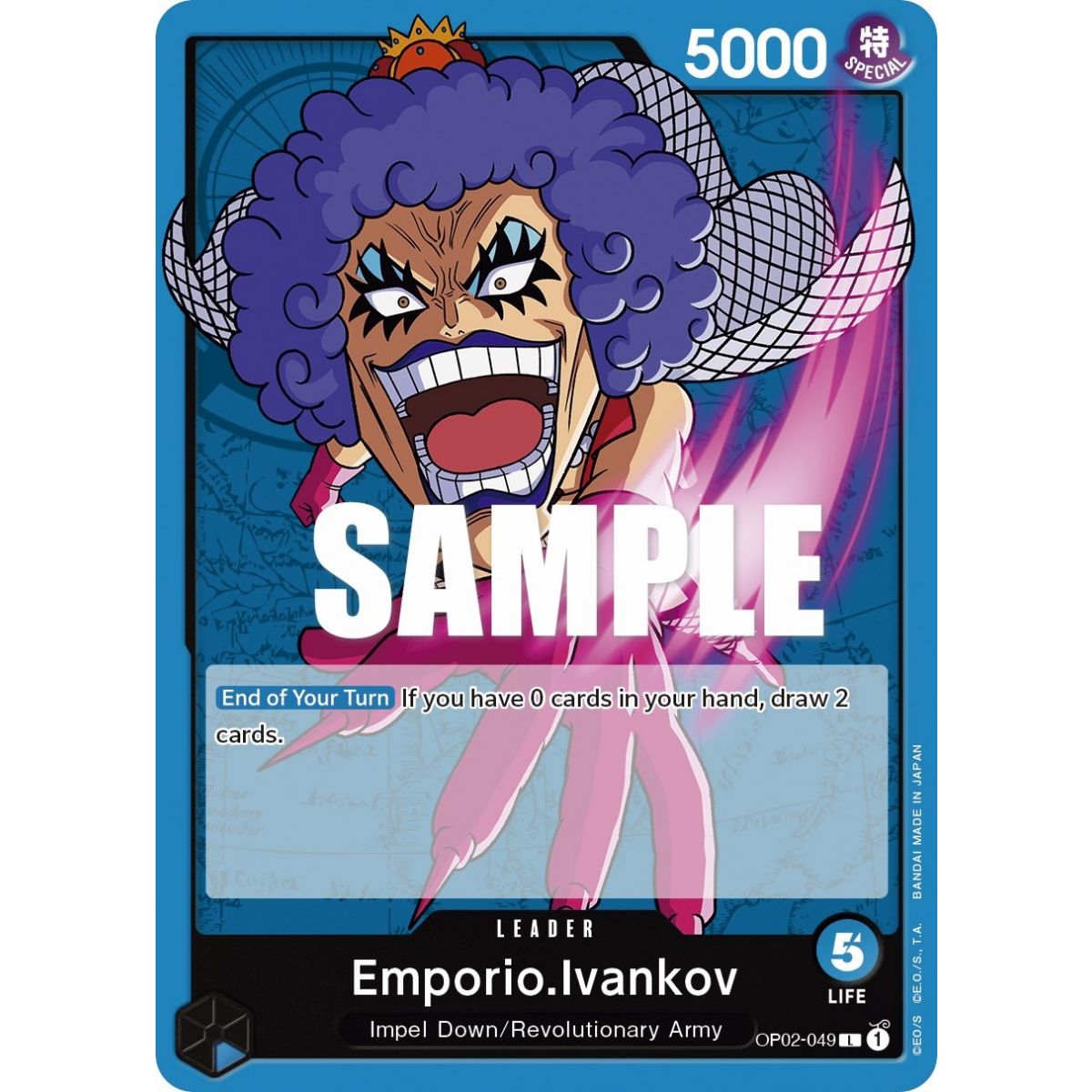 Emporio.Ivankov (049) - L  OP02-049 - OP02 Paramount War