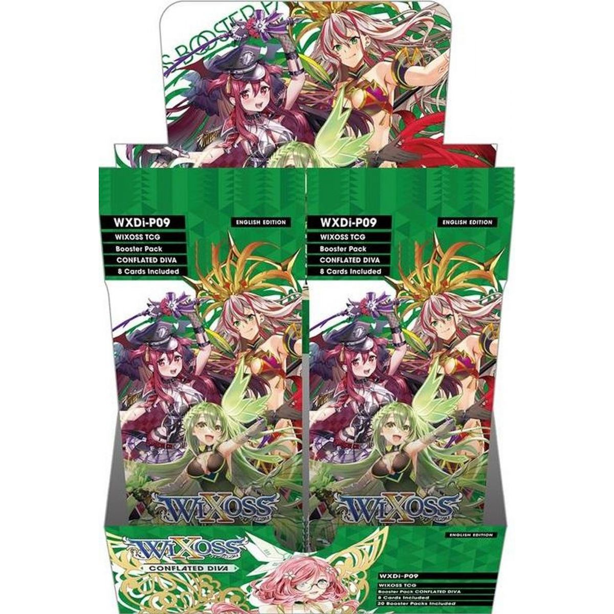 WIXOSS - Display - Boite de 20 Boosters - P09 Conflated Diva - EN