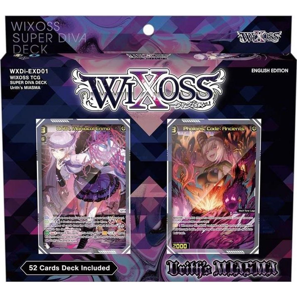 Item WIXOSS - Deck - Super Diva Deck - EXD01 Urith's Miasma - EN