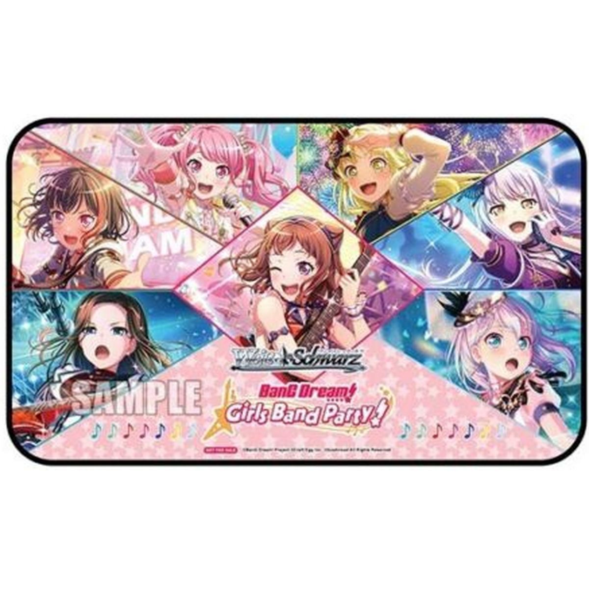 Weiss Schwarz - Playmat - BanG Dream Girls Band Party - Scellé