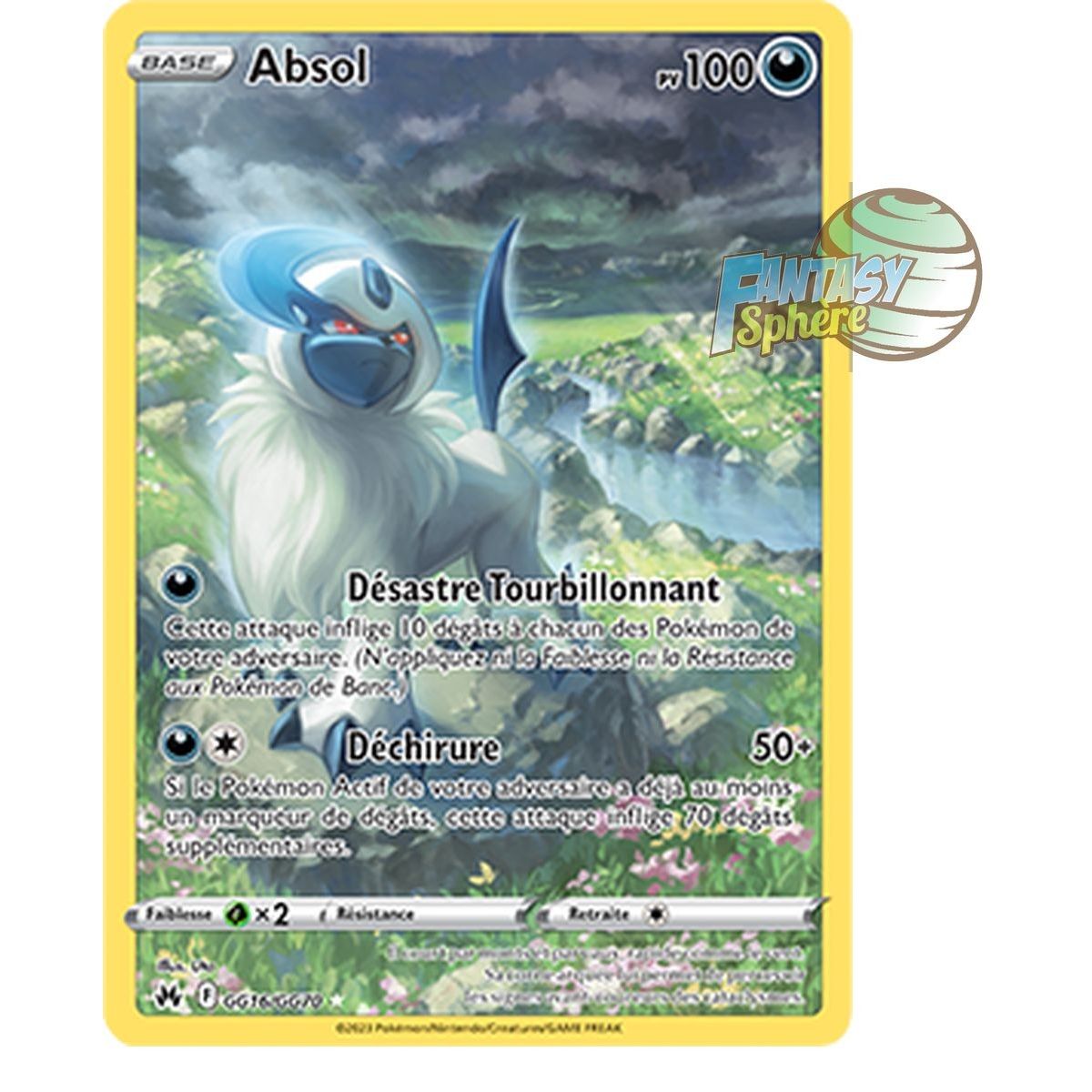 Absol - Rare GG16/GG70 - Epee et Bouclier 12.5 Zenith Supreme