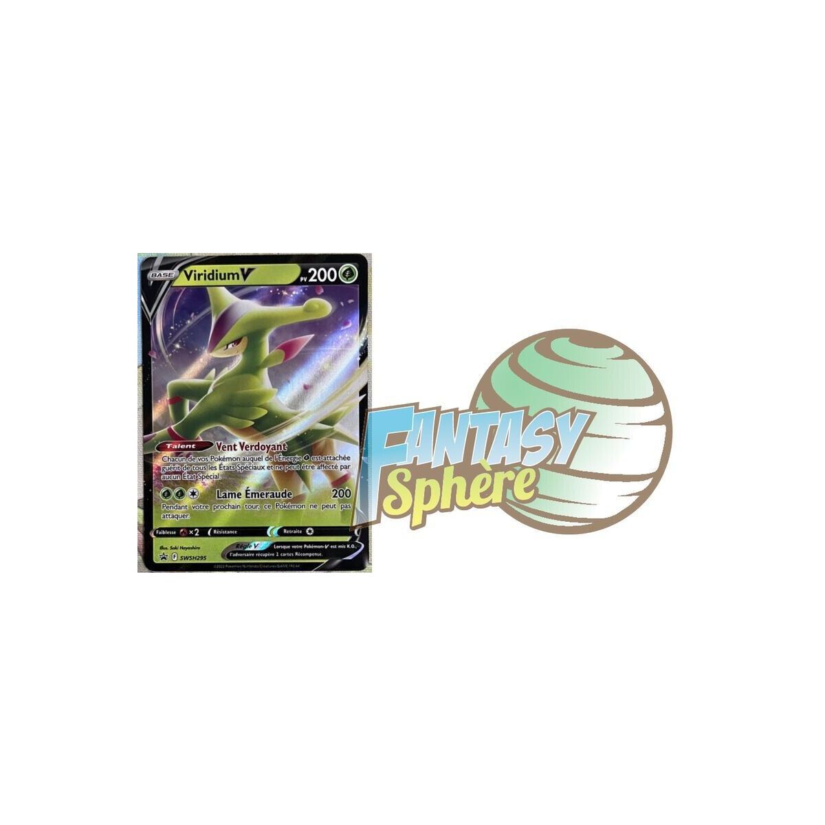 Pokémon VIRIDIUM V SWSH295 VF Francais