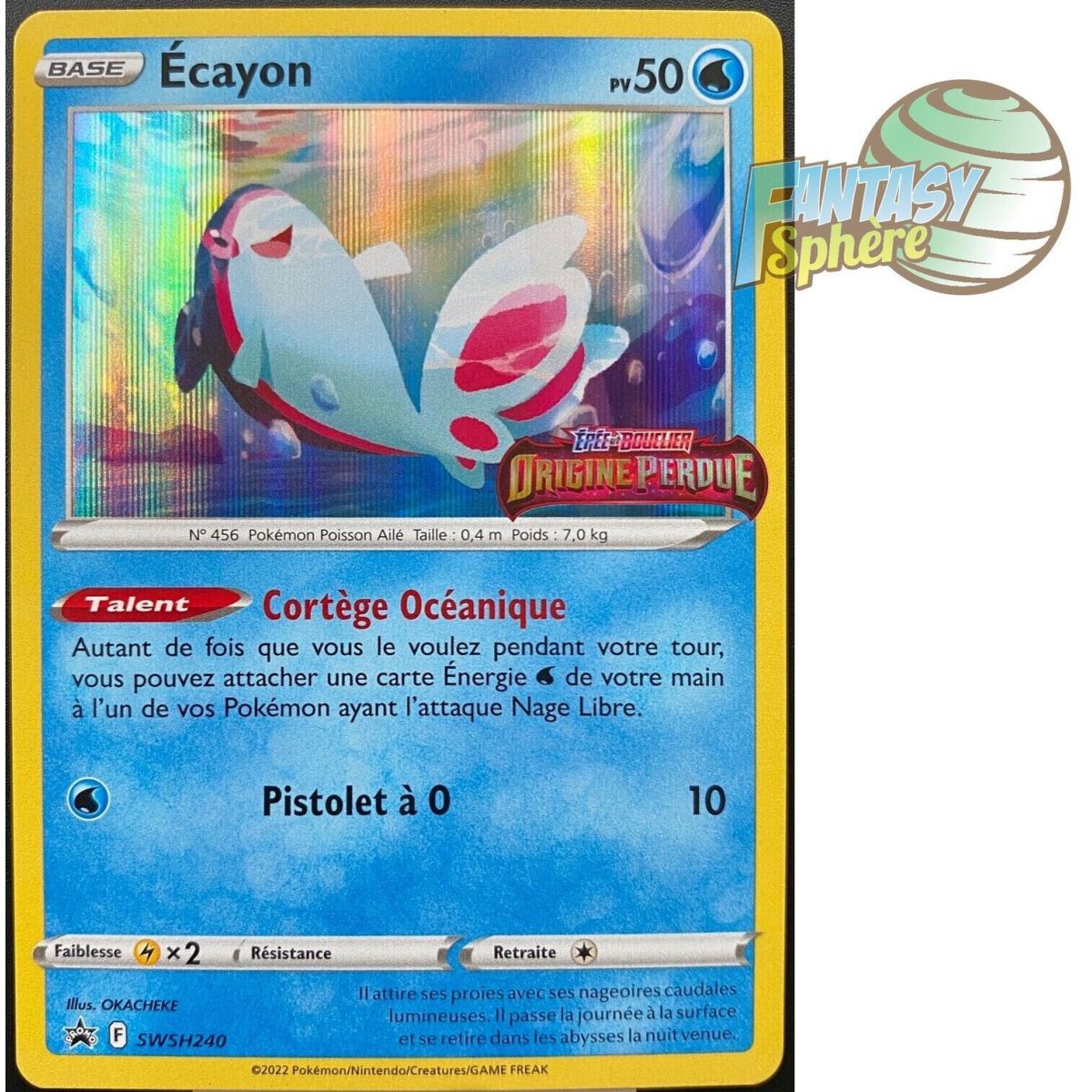 Pokémon ECAYON SWSH240 VF Francais