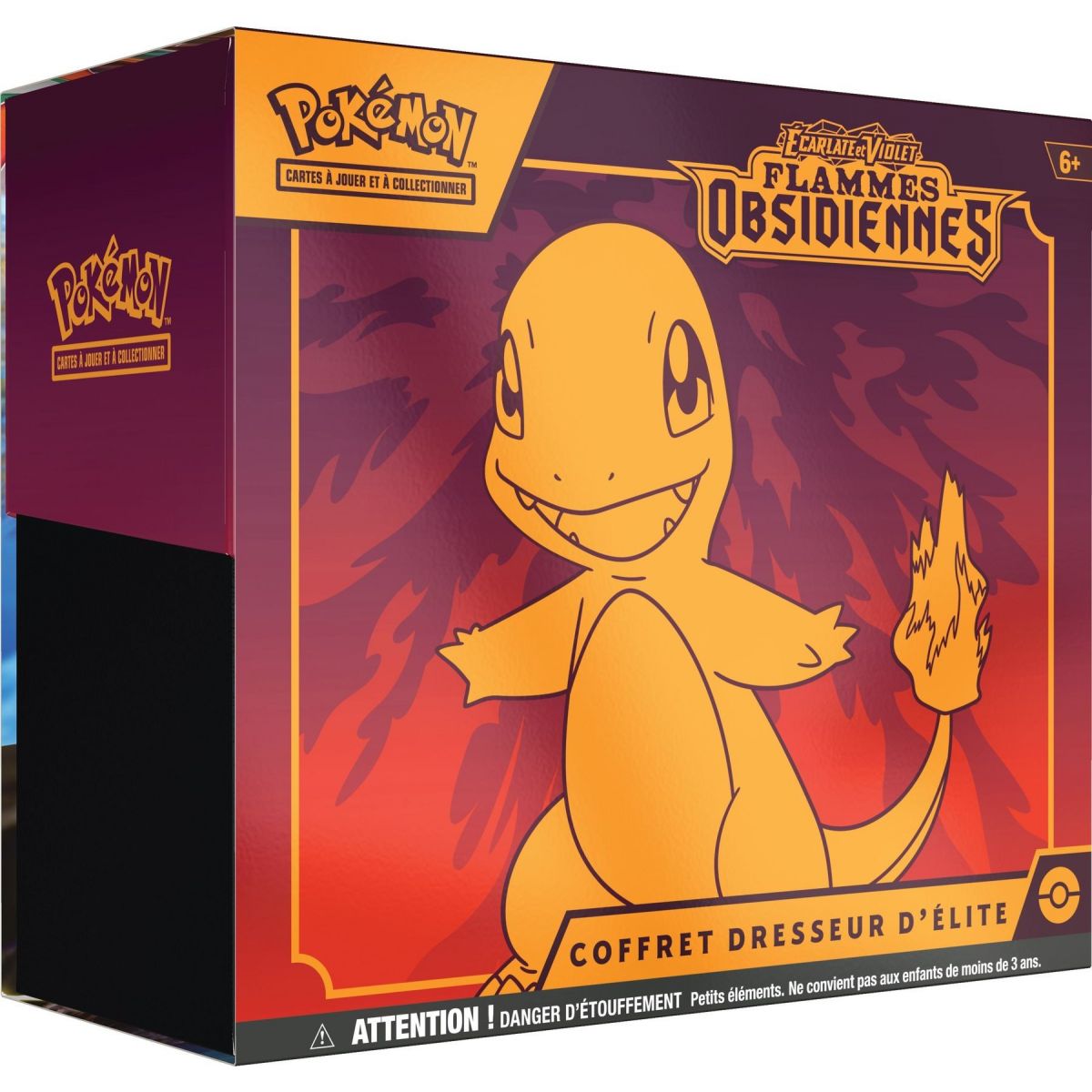 Pokémon - Coffret Dresseur d'Elite ETB - Ecarlate et Violet - Flammes Obsidiennes -[SV03 - EV03] - FR