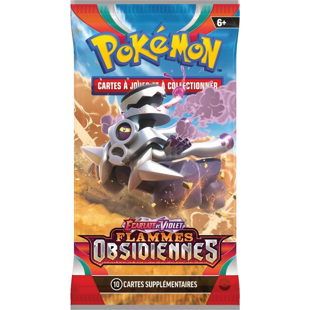 Pokémon - Display - Boite de 36 Boosters - Ecarlate et Violet - Flammes Obsidiennes [SV3][EV03] - FR