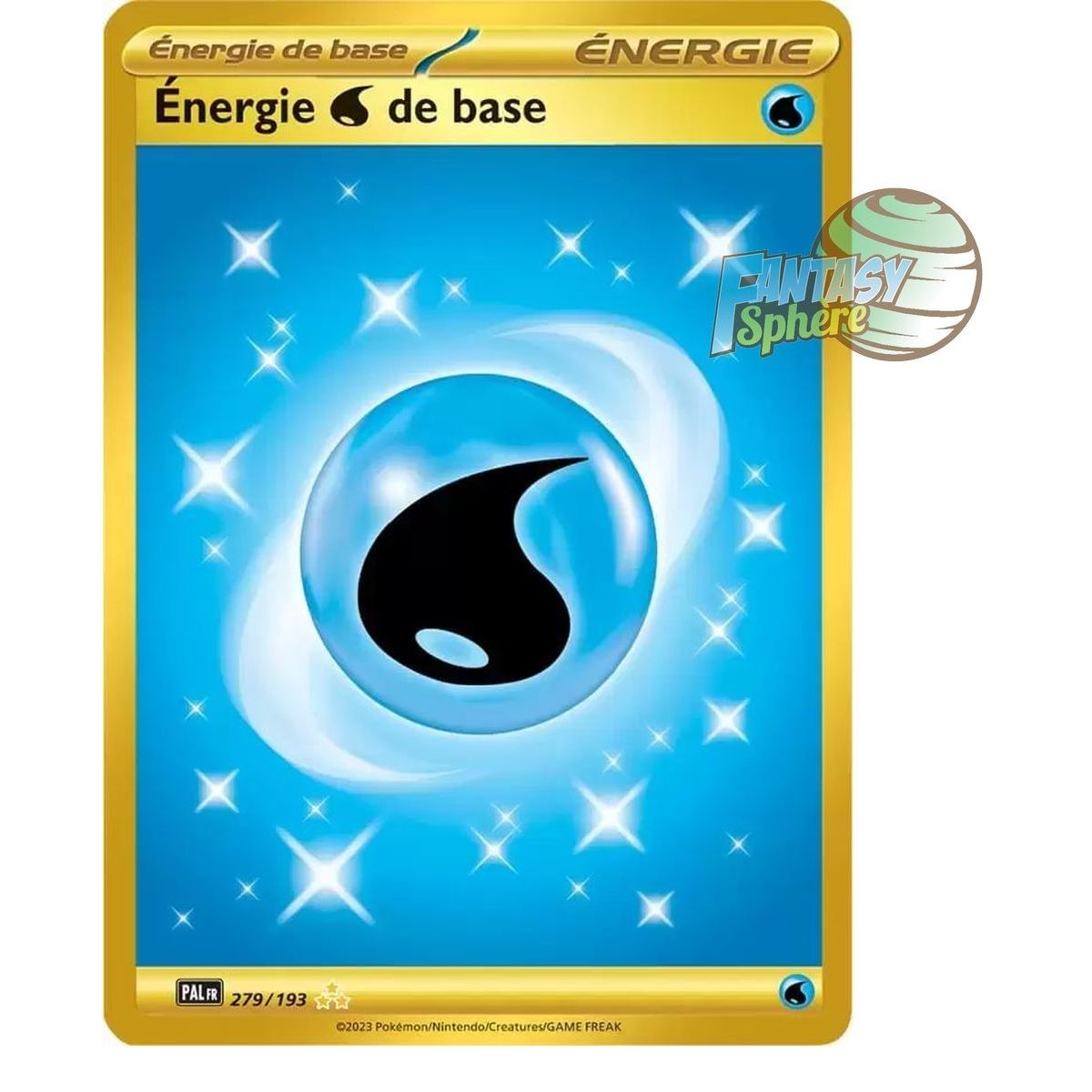 Énergie Eau De Base - Hyper rare 279/193 - Ecarlate et Violet Evolution à Paldea