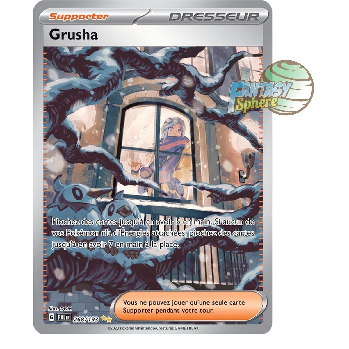 Grusha - Special Illustration Rare 268/193 - Ecarlate et Violet Evolution à Paldea