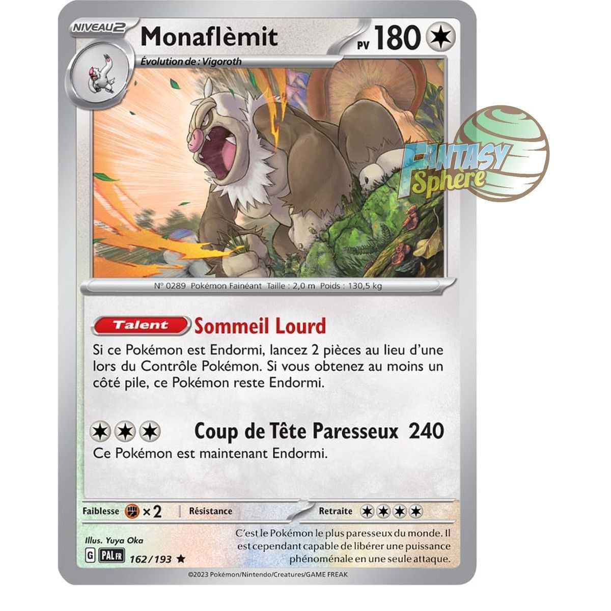 Monaflèmit - Holo Rare 162/193 - Ecarlate et Violet Evolution à Paldea