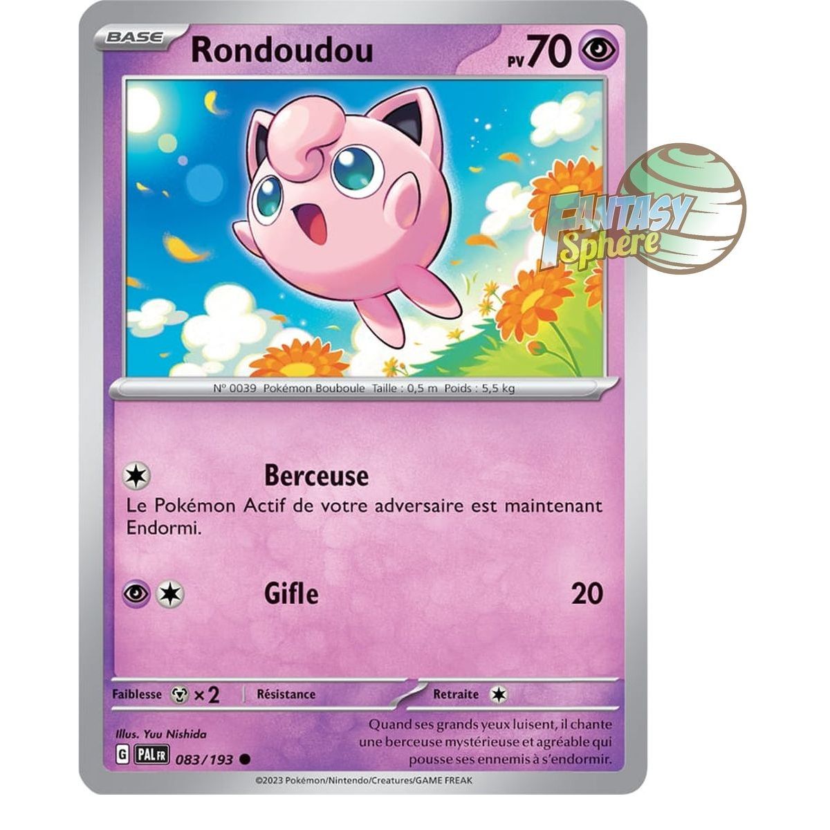 Item Rondoudou - Reverse 83/193 - Ecarlate et Violet Evolution à Paldea