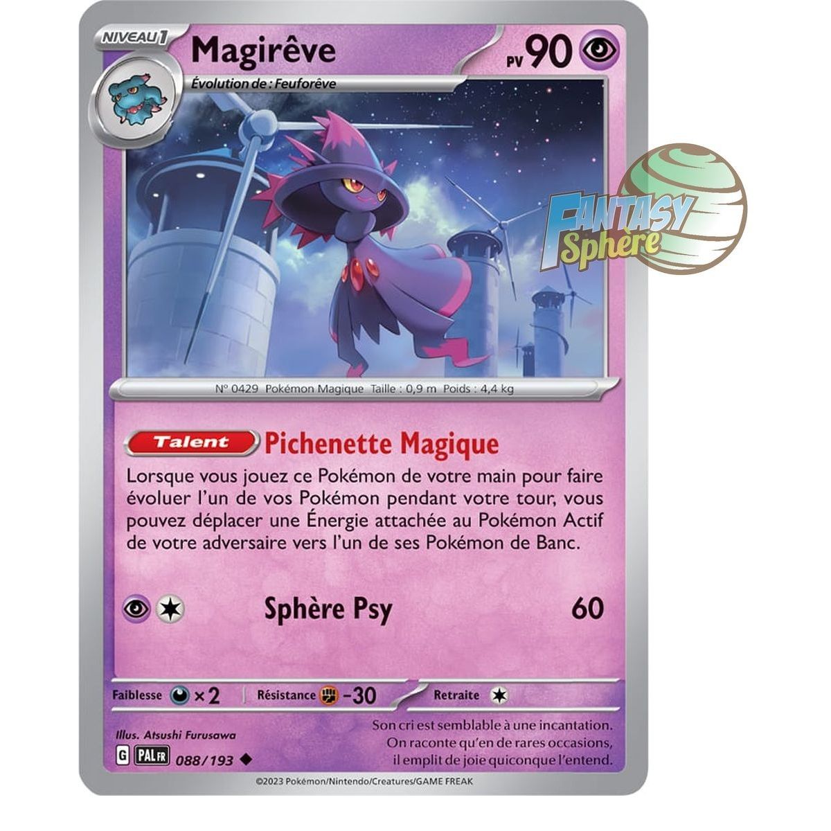 Magirêve - Reverse 88/193 - Ecarlate et Violet Evolution à Paldea