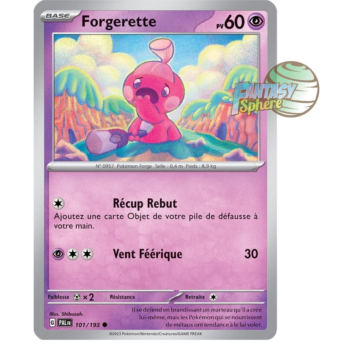 Item Forgerette - Reverse 101/193 - Ecarlate et Violet Evolution à Paldea